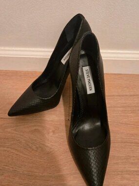 Leather heels